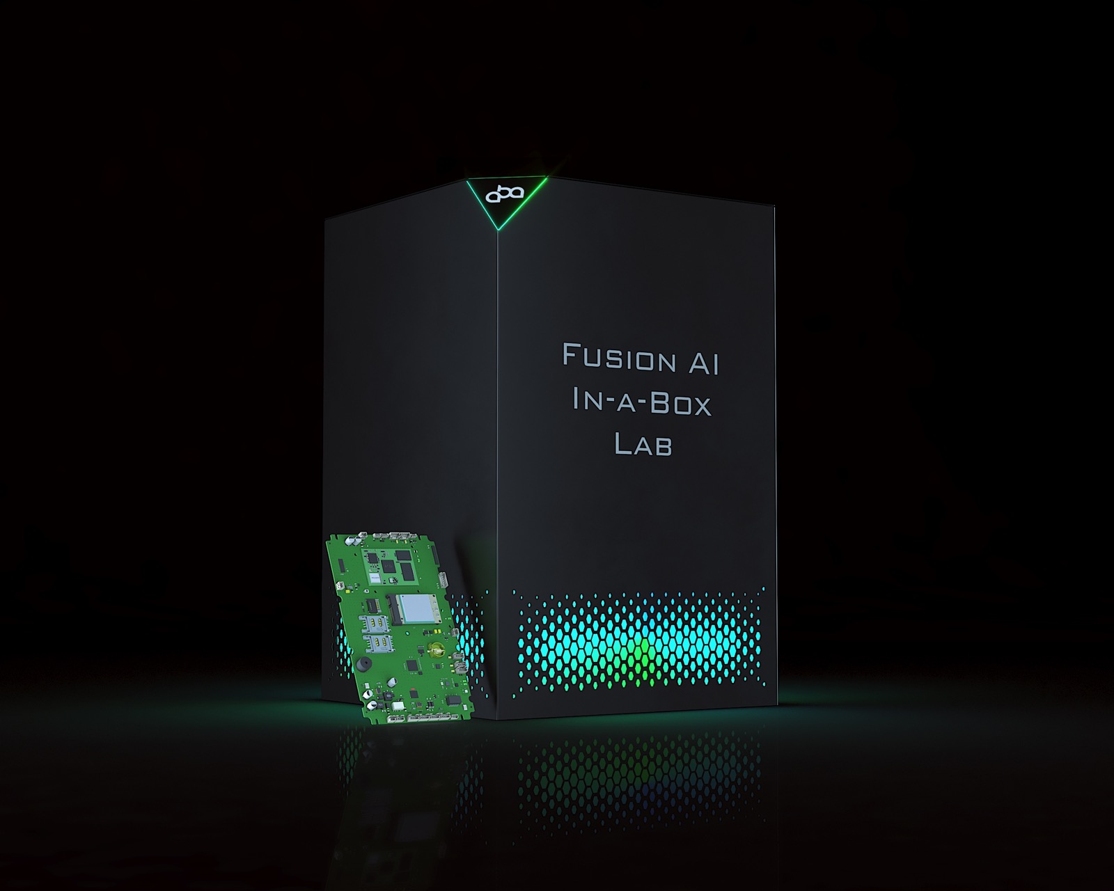Appliance Fusion AI In-a-Box avec sa carte de calcul